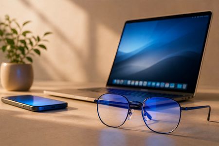 نور آبی موبایل و کامپیوتر چه تاثیری روی چشم دارد؟